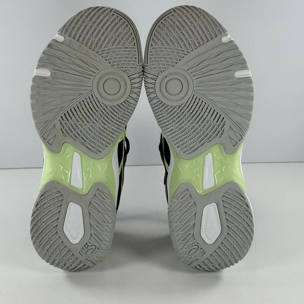 Asics Gel Rocket 10‎ Volleyball Black Illuminate Yellow Shoes Women's Size 6